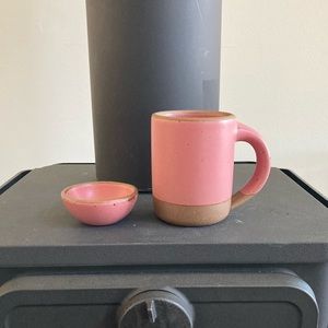 East Fork Pottery Rococo Mug & Bitty Bowl